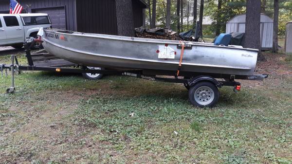 Photo Older Fishing Boat With New Trailer $325