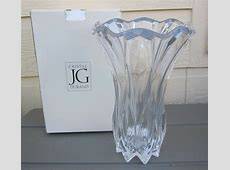 Photo J. G. Durand Calliope French Crystal Flower Vase $30