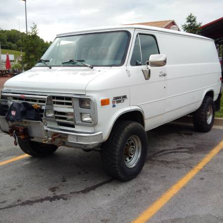 1989 Chevrolet Chevy G30 4x4 Van RARE - $14999 (El Paso) | Cars ...