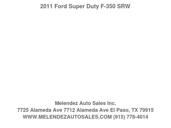 2011 Ford Super Duty F-350 SRW 4WD Crew Cab 172 Lariat $23,995