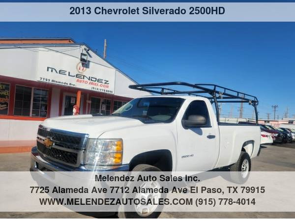 Photo 2013 Chevrolet Silverado 2500HD 2WD Reg Cab 133.7 Work Truck $17,995