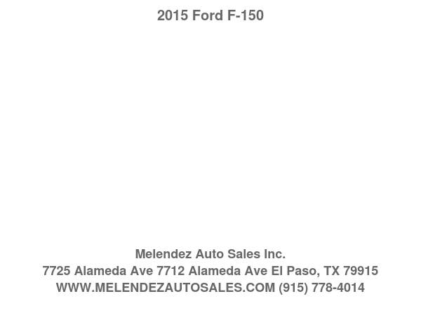 Photo 2015 Ford F-150 4WD SuperCrew 145 Platinum $31,995