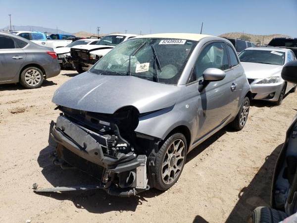 Photo 2018 FIAT 500 POP 1.4 turbo FOR PARTS