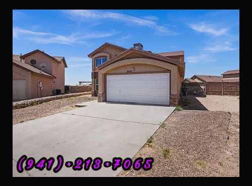 Photo Beautiful two storey single family house in east El Paso Texas. $1,775