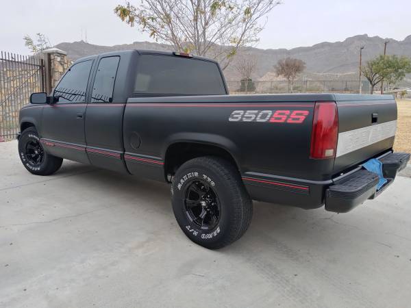 Photo 1995 Chevrolet SS Silverado 1500  - $7,000 (El Paso)