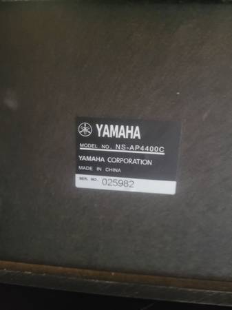 Photo speaker yamaha $80