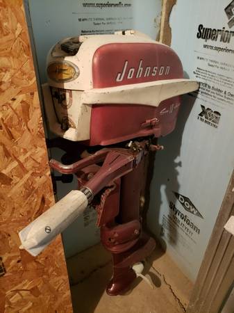 10 hp Johnson outboard $400