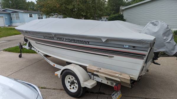 17  Fishing Boat, Trailer,2023 Mercury Motor $9,500