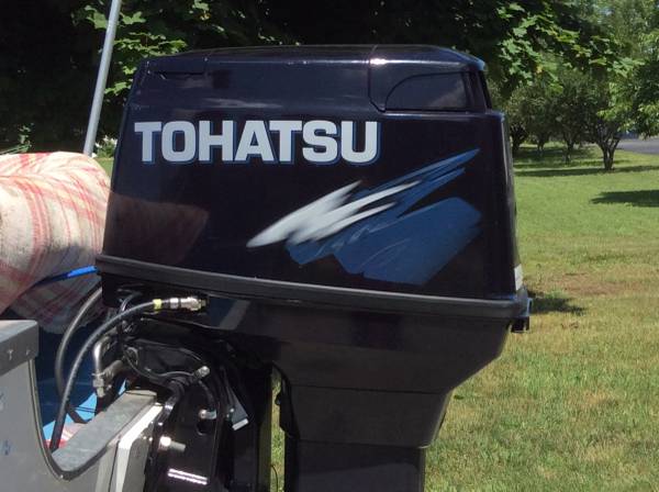 Photo 50 hp tohatsu , touch of key and its running more