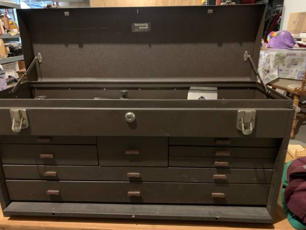 Photo Kennedy 8 drawer machinist tool box $200