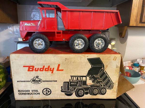 Photo Very Rare Buddy L trucks with Original boxes $800