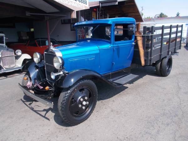 Photo 1931 Ford Model-A Flatbed 1 12 Ton. Restored $15,500