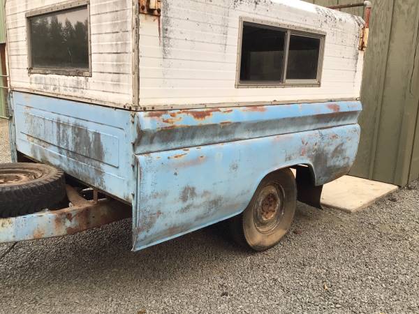 Photo 1966 C10 long bed utility trailer $550