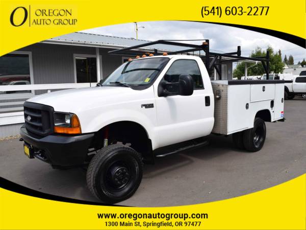 Photo 1999 Ford F350 Super Duty Service Box Utility Service Truck F-350 - $7,999 (541-603-CARS(2277) - 1300 Main St Springfield, OR 97477)