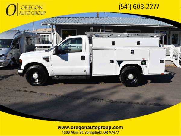 Photo 2008 Ford F350 Service Utility Truck - DIESEL - LOW MI 80k - $36,500 (541-603-CARS(2277) - 1300 Main St Springfield, OR 97477)