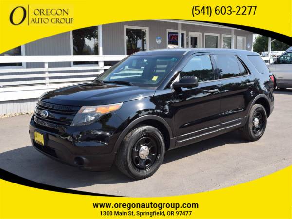 Photo 2015 Ford Explorer 4x4 4WD AWD All Wheel Drive POLICE INTERCEPTOR - $13,800 (541-603-CARS(2277) - 1300 Main St Springfield, OR 97477)
