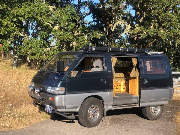 Mitsubishi Delica 4x4 CAMPER VAN - $17,990 (Eugene) | Cars & Trucks For ...