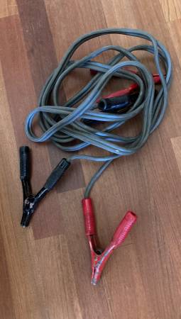 Photo jumper cables 11 foot $10