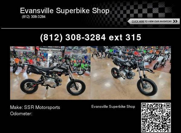 Photo 2021 SSR Motorsports SR110 Pit Bike 110 cc $952