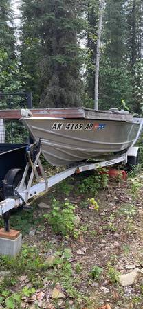 1978 14 ft Gregor Skiff Boat and Trailer $2,900