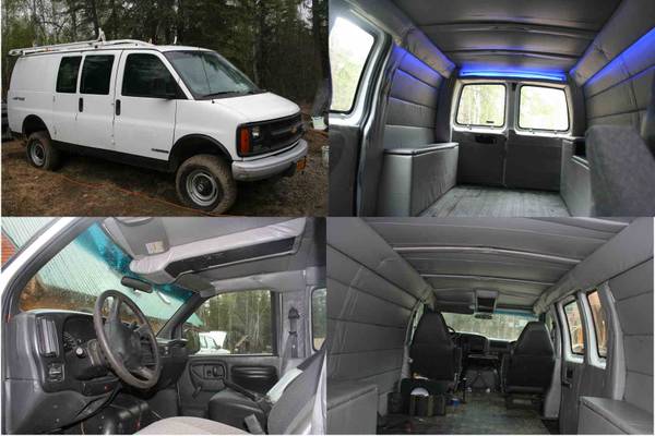 2002 Quigley 4x4 chevy 2500 express van - $13500 (Salcha) | Cars ...