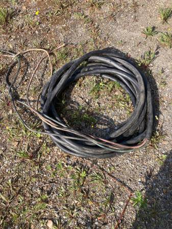 Photo 38 feet of 4 conductor 4 wire in a SOW-A outdoor cover $150
