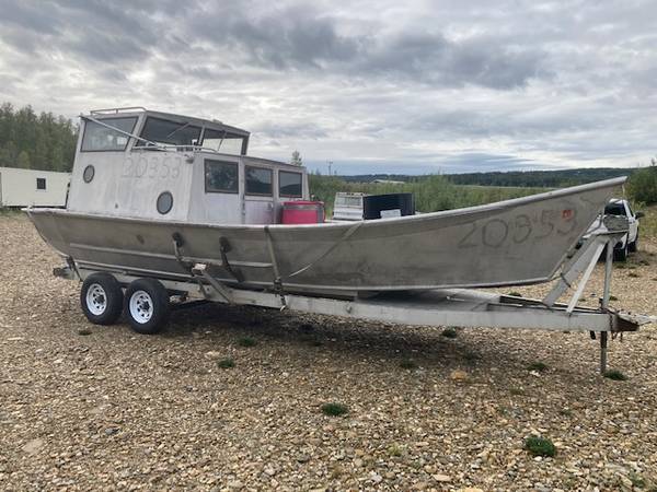 Lower Yukon river boat $20,000