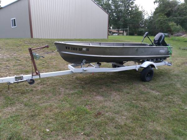 14ft alumacraft fishing boat $1,500 | Boats For Sale | Fargo, ND | Shoppok