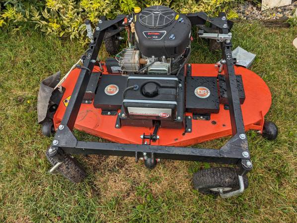 Photo DR 60 trailed mower $1,200