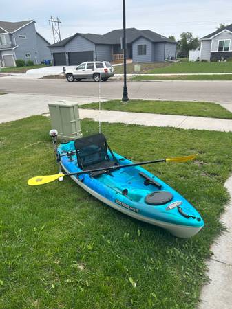 Fishing Kayak with electric motor $650