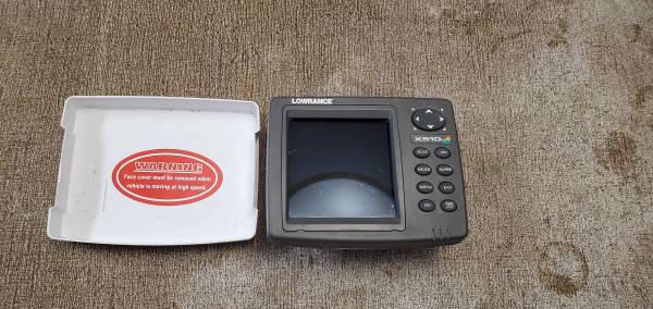 Photo Lowrance X510c Fish Finder Locator Head Unit Only With Cover $30