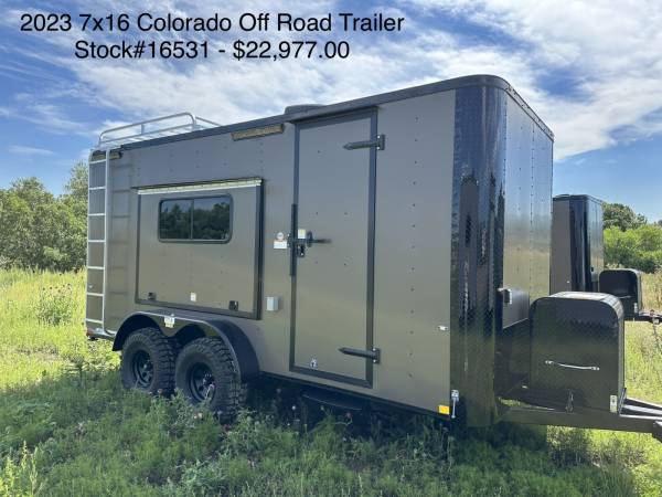 Photo New 2023 7x16 Colorado Off Road Trailer for sale $22,977