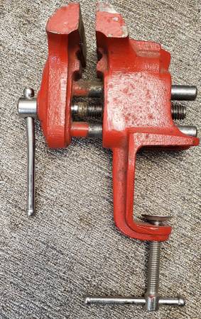 Photo Vintage Sears No. 1057.5174  3 Cl-on Bench Vise $22