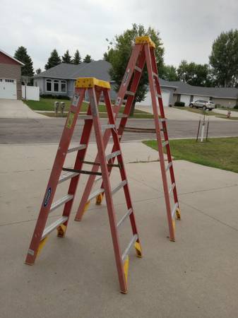 Photo Werner Step Ladders 6 and 8 foot $160