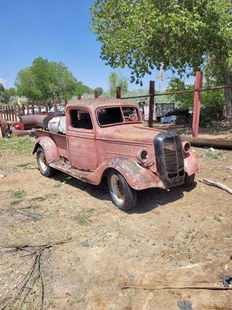 Photo 1937 Ford Pickup and 1940 Ford 2 Door Sedan $3,500