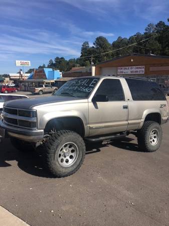 1999 Chevy Two Door Tahoe Blazer 2 Door 7500 Ruidoso Cars