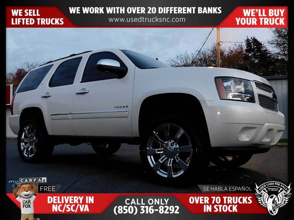 350/mo 2013 Chevrolet Tahoe LTZ 4x4SUV FOR ONLY 350