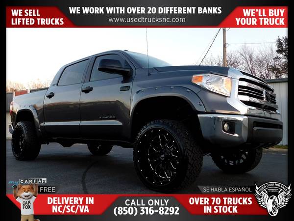 477/mo 2017 Toyota Tundra SR5 4x4CrewMax Cab Pickup SB
