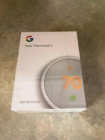 Photo Nest Thermostat E Pro Edition $75