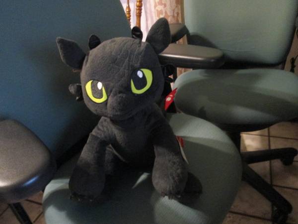 Photo Toothless How to train your dragon, dragon build a bear $15