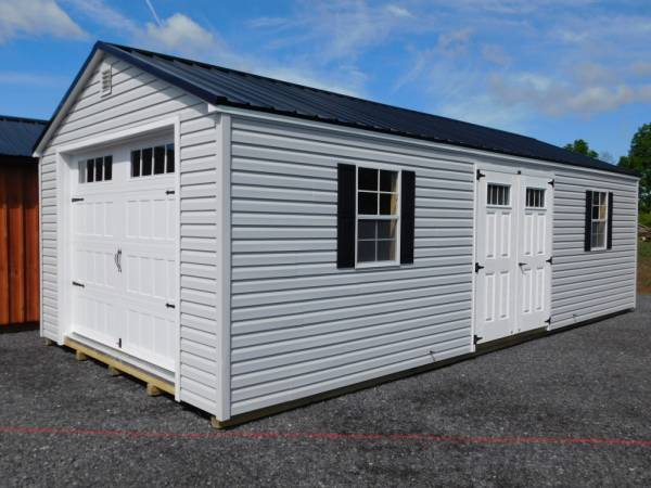 Photo 14x28 empire a-frame with 9x7 overhead door . free delivery $16,166
