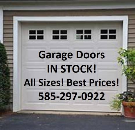 Photo Garage Door Sale All Sizes We Stock Residential  Commercial Doors $1