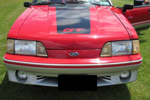 Photo Red 1989 GT Ford Mustang - $30,000 (Moravia,NY)