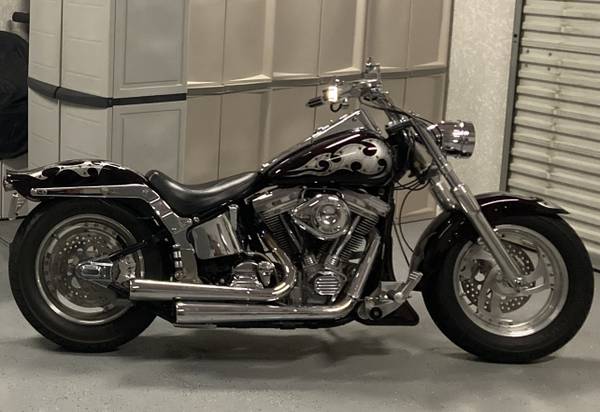 Photo Custom Harley Davidson Fat Boy $6,500