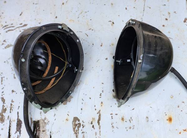 Photo Ford Headlight Buckets 1937-1939 $200
