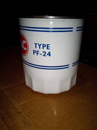 Photo Nos PF 24 oil filter embossed bottom best way to protect $200