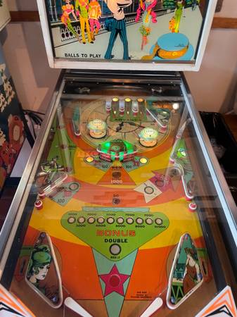 Photo Pinball machine Big Ben $650