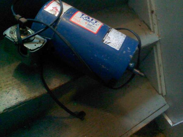 Westinghouse electric motor 12 hp rpm3450 $15