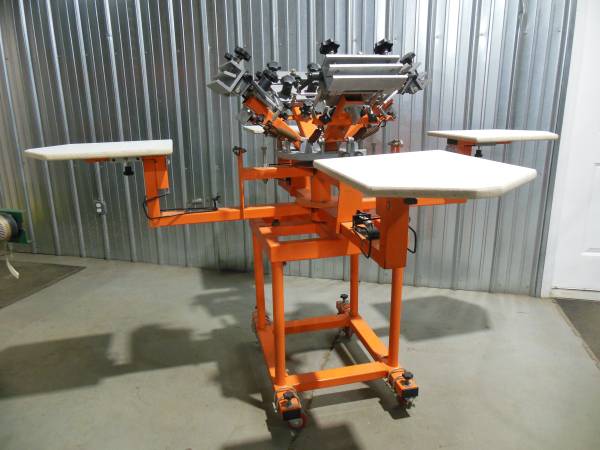 Photo screen printing equipment screening printer conveyor dryer press flash $3,700
