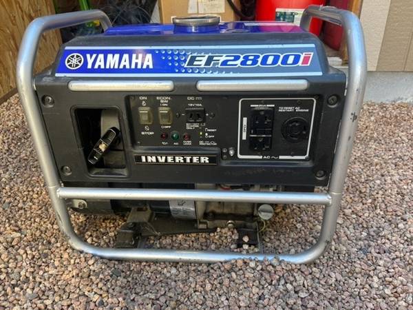 Photo Generator-Yamaha 2800 $750